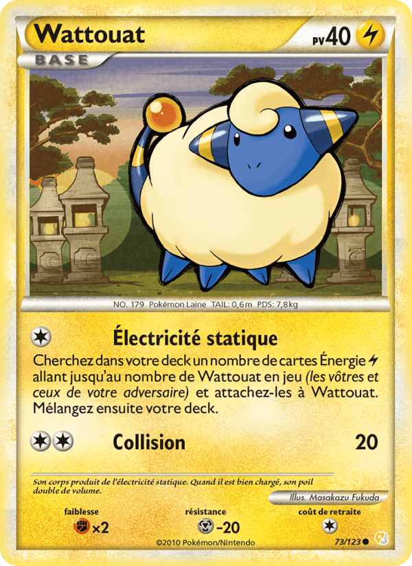 Wattouat, carte 73 de HeartGold SoulSilver