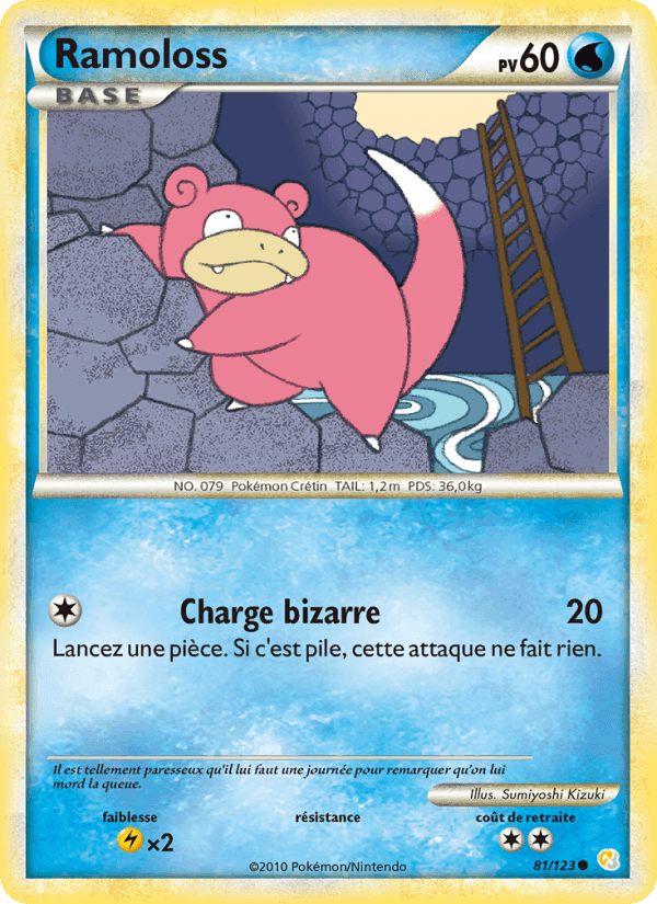 Ramoloss, card 81 from HeartGold SoulSilver