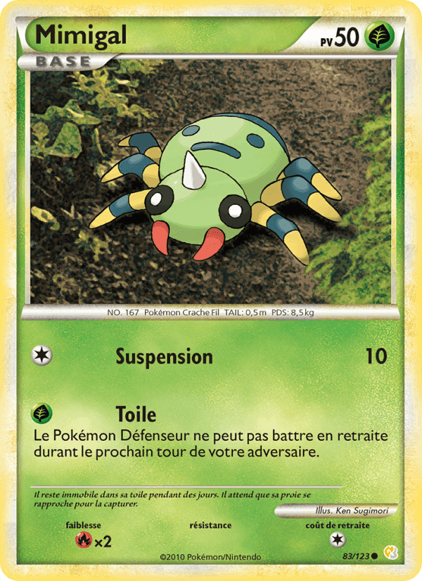 Mimigal, carte 83 de HeartGold SoulSilver