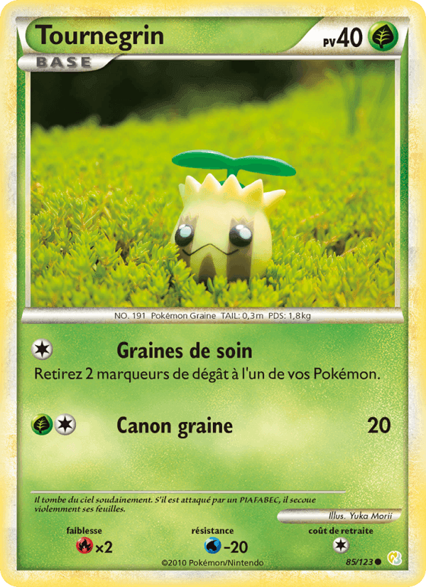 Tournegrin, carte 85 de HeartGold SoulSilver