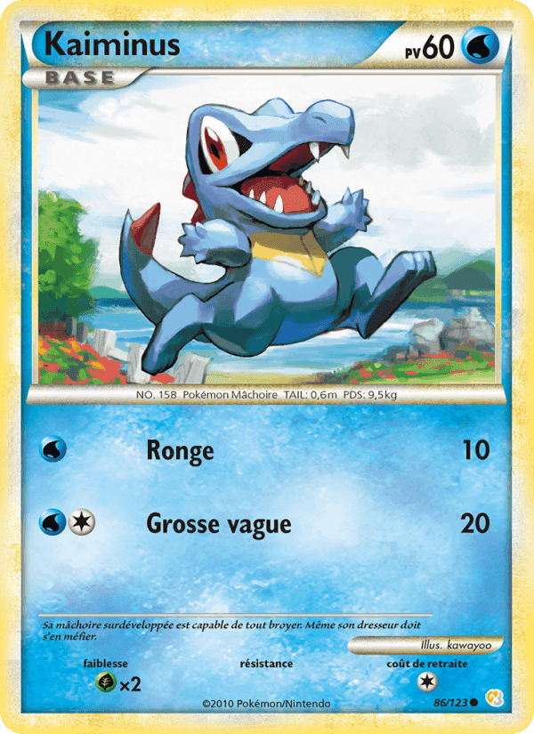 Kaiminus, carte 86 de HeartGold SoulSilver