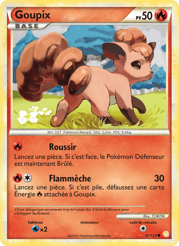 Goupix, carte 87 de HeartGold SoulSilver