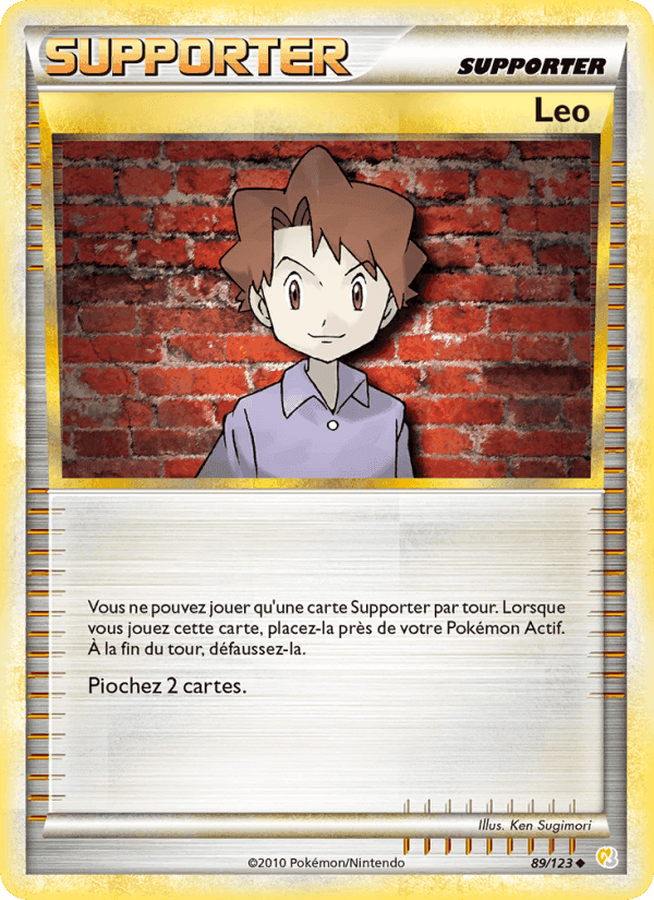 Léo, carte 89 de HeartGold SoulSilver