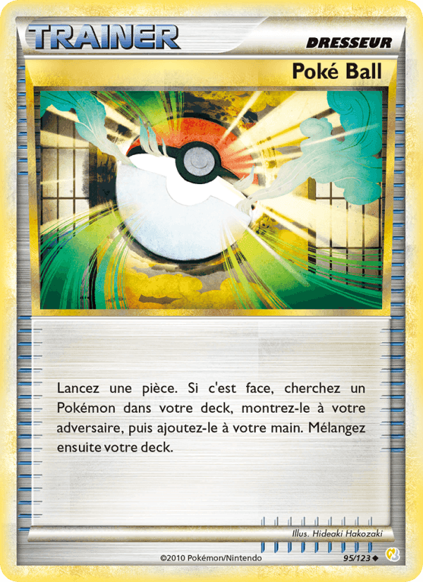 Poké Ball, carta 95 de HeartGold SoulSilver