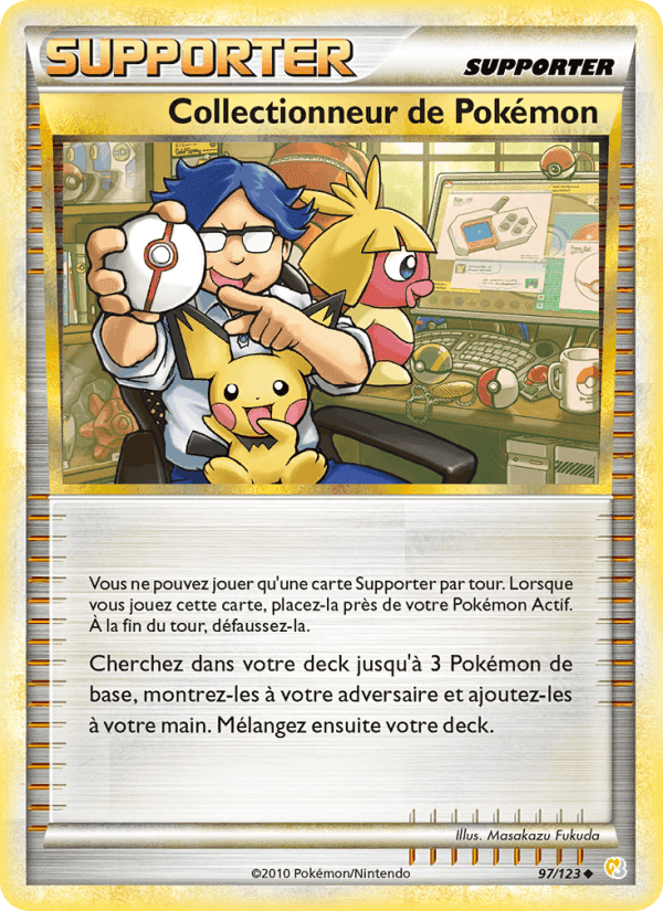 Collectionneur de Pokémon, carte 97 de HeartGold SoulSilver