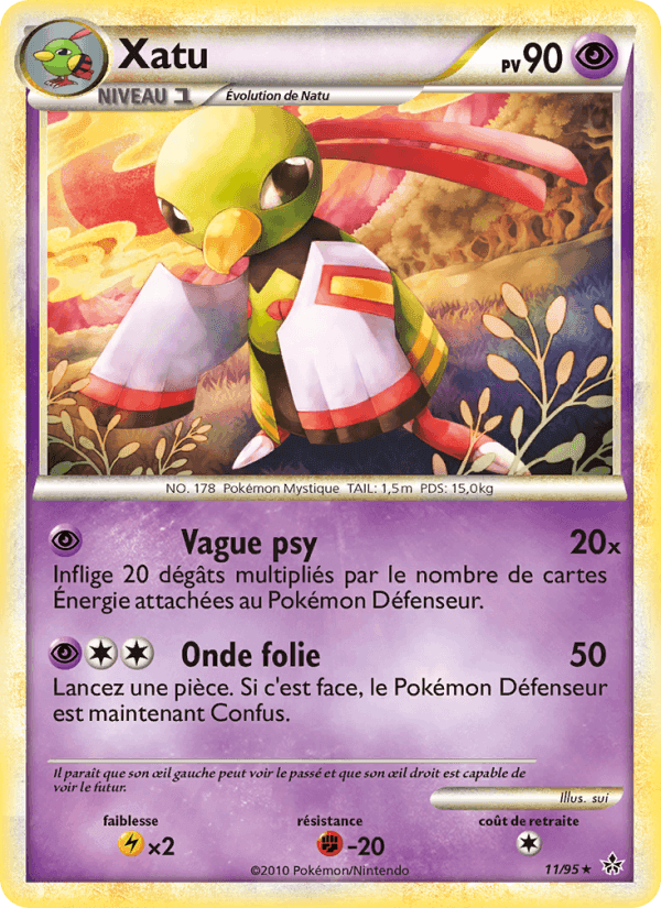 Xatu, carte 11 de Déchaînement