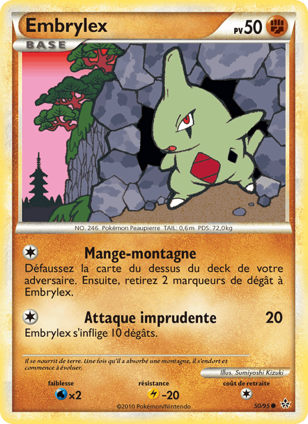 Embrylex, carte 50 de Déchaînement