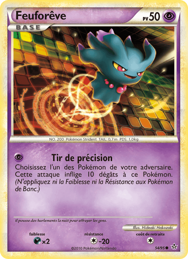 Feuforêve, card 54 from Déchaînement