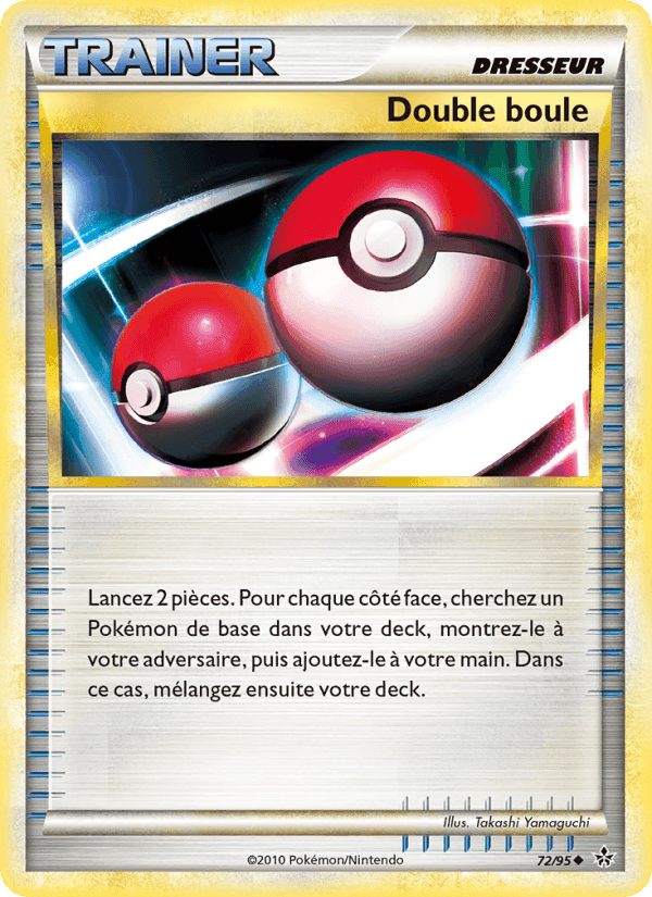 Double boule, carte 72 de Déchaînement