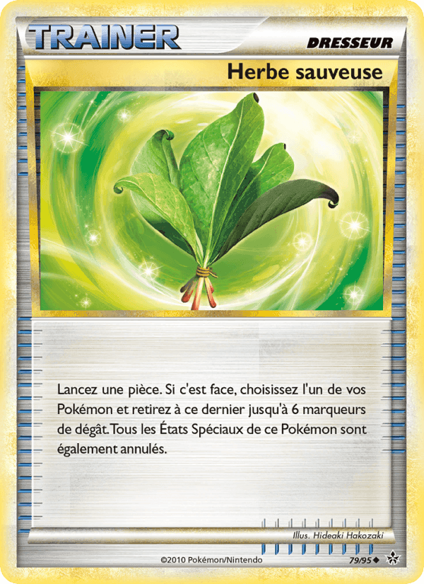Herbe sauveuse, carta 79 de Déchaînement