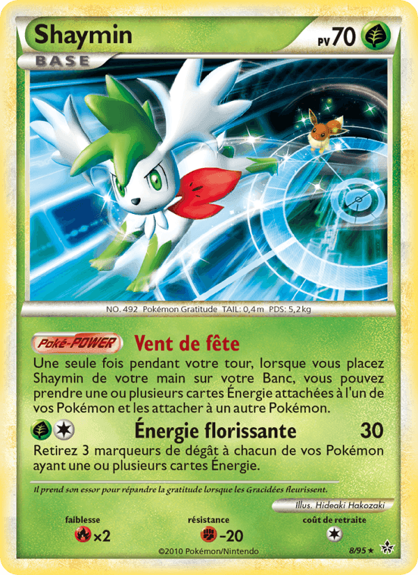 Shaymin, carte 8 de Déchaînement