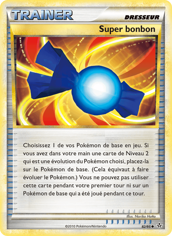 Super bonbon, carte 82 de Déchaînement