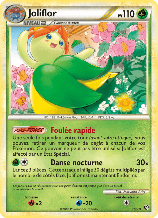 Joliflor, carta 1 de Indomptable