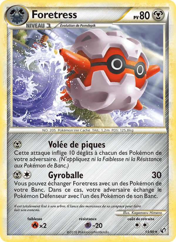 Foretress, carte 13 de Indomptable