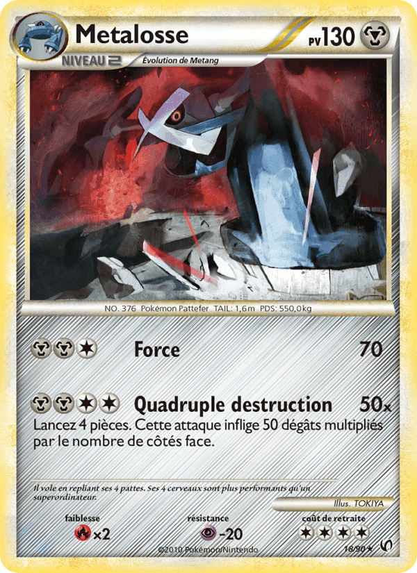 Métalosse, carta 18 di Indomptable