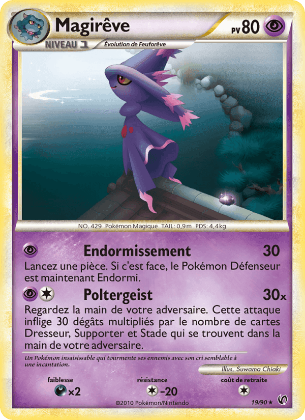 Magirêve, carte 19 de Indomptable