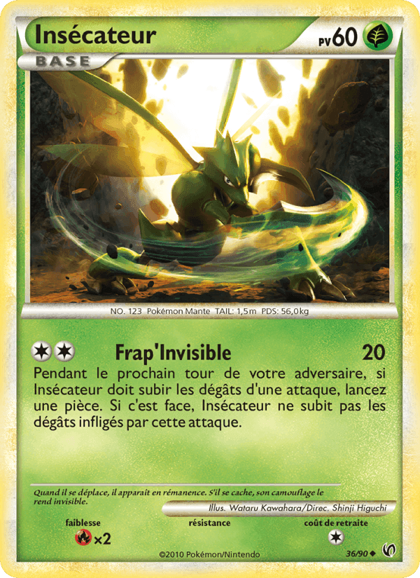 Insecateur, carta 36 de Indomptable