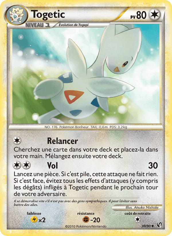 Togetic, carte 39 de Indomptable
