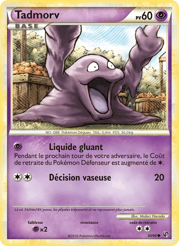 Tadmorv, carta 50 di Indomptable