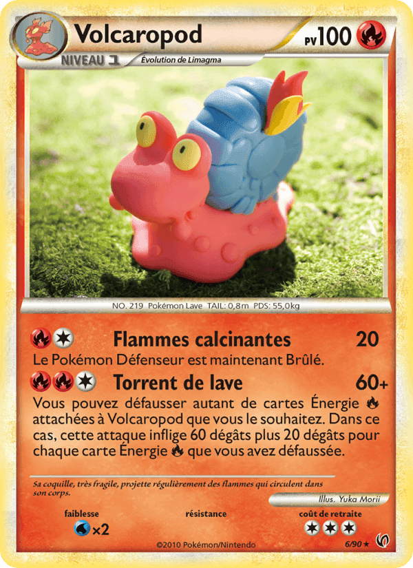 Volcaropod, carte 6 de Indomptable