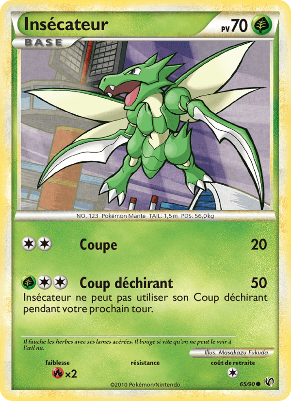 Insecateur, carta 65 di Indomptable