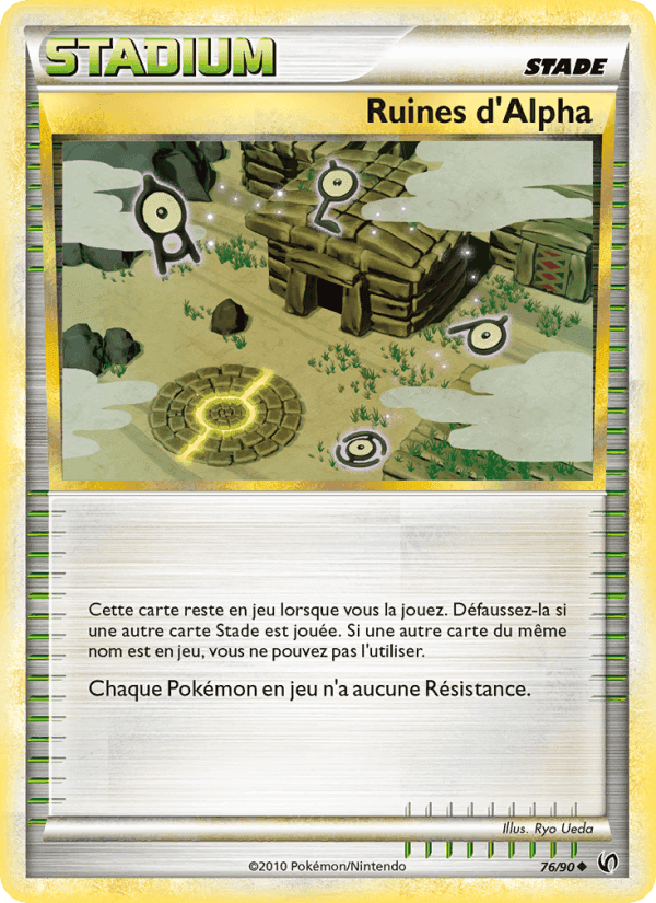 Ruines d’Alph, carta 76 di Indomptable