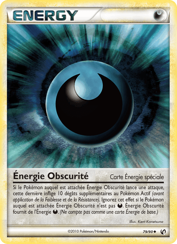 Énergie Obscurité, carte 79 de Indomptable