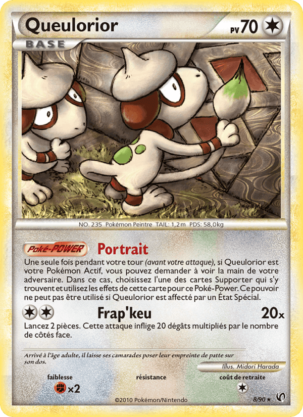 Queulorior, carta 8 de Indomptable