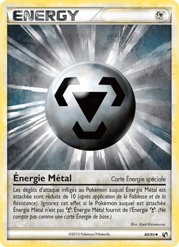 Énergie Métal, carte 80 de Indomptable