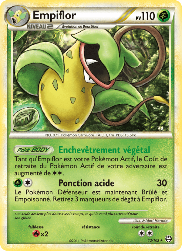 Empiflor, carta 12 de Triomphant