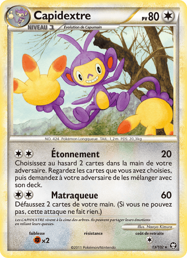 Capidextre, card 13 from Triomphant