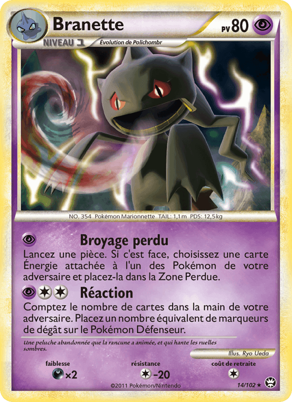 Branette, carta 14 de Triomphant