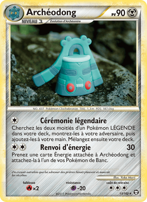 Archéodong, carta 15 de Triomphant