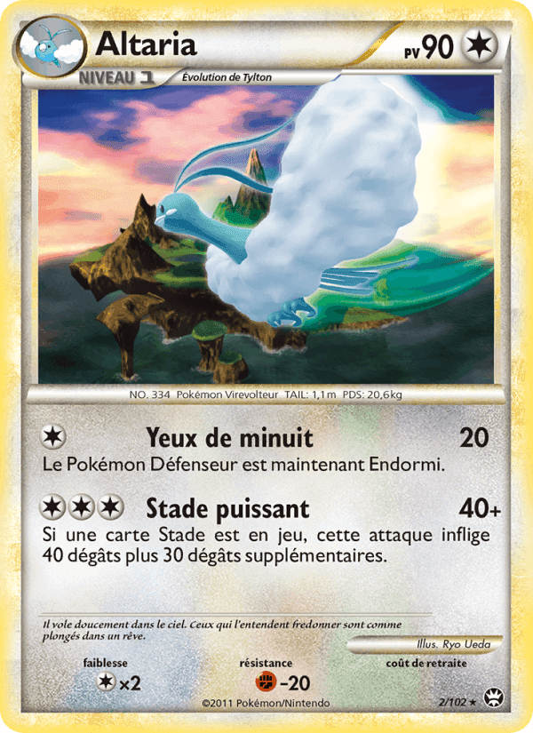 Altaria, card 2 from Triomphant