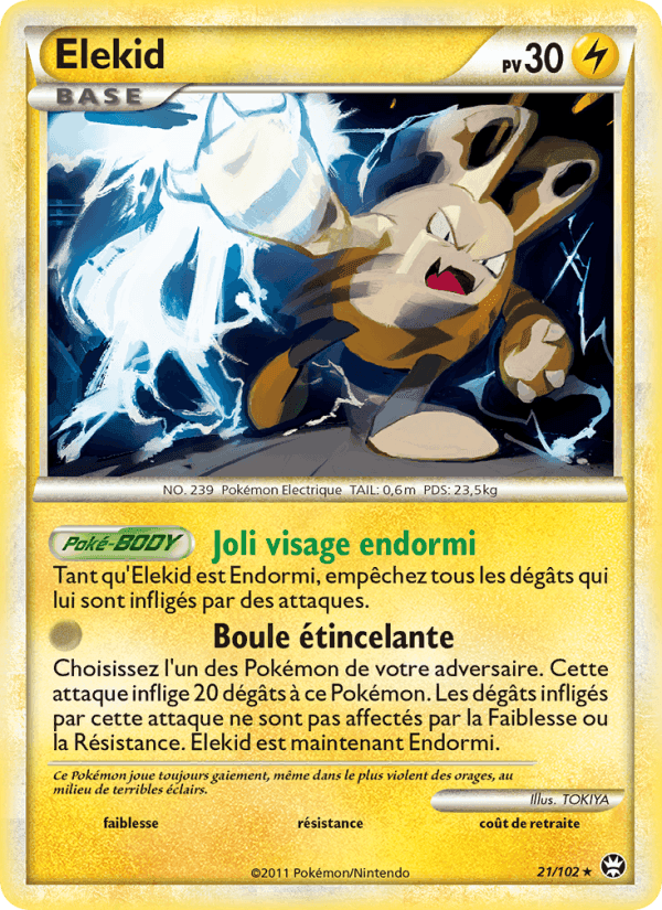 Élekid, card 21 from Triomphant