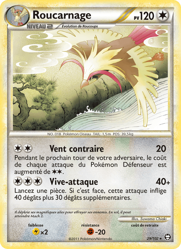 Roucarnage, card 29 from Triomphant