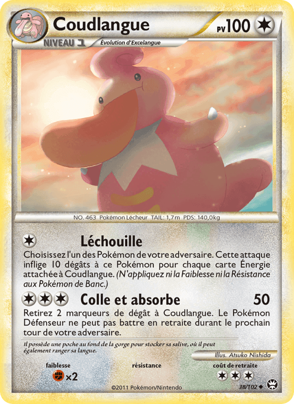 Coudlangue, carta 38 de Triomphant