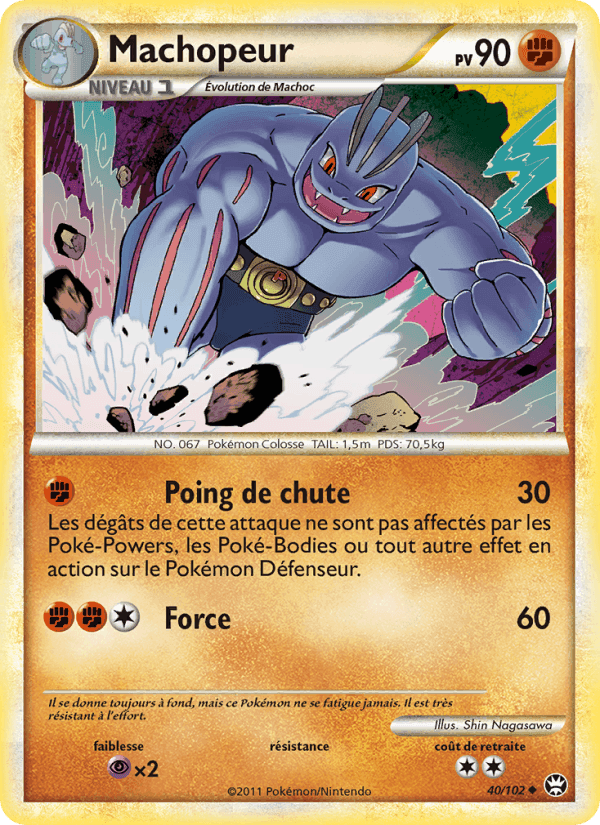 Machopeur, card 40 from Triomphant