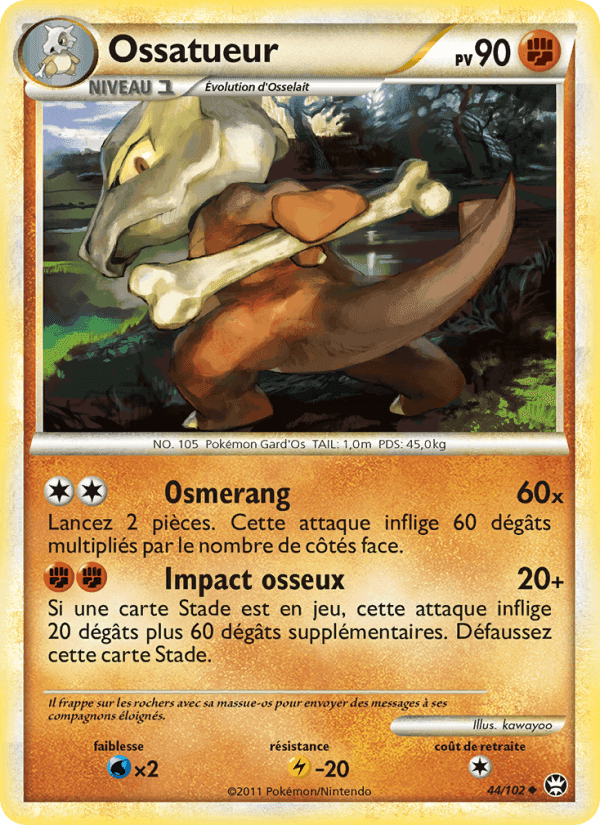 Ossatueur, carta 44 de Triomphant