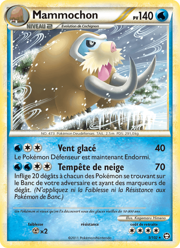 Mammochon, card 5 from Triomphant