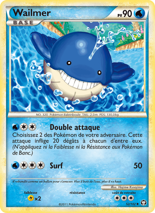 Wailmer, card 52 from Triomphant