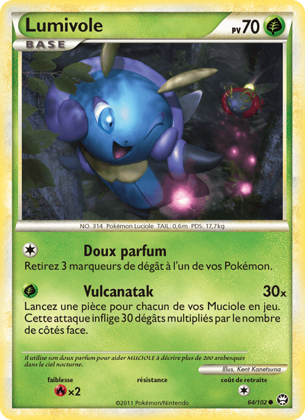 Lumivole, carta 64 di Triomphant