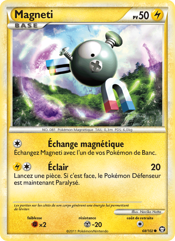 Magnéti, carta 68 di Triomphant