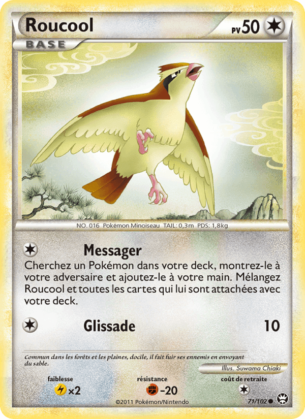 Roucool, card 71 from Triomphant