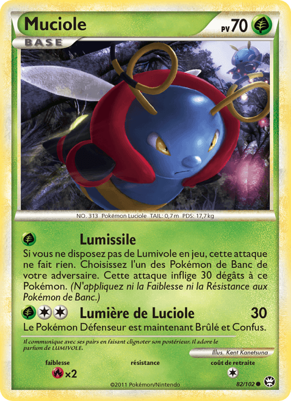 Muciole, carte 82 de Triomphant