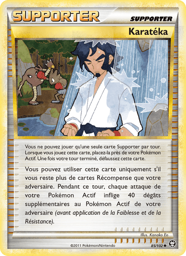 Karatéka, carte 85 de Triomphant