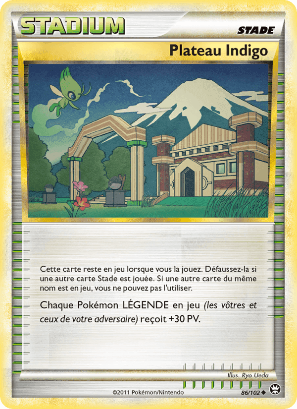Plateau Indigo, carte 86 de Triomphant