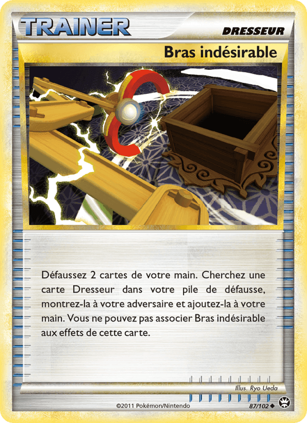 Bras indésirable, carte 87 de Triomphant