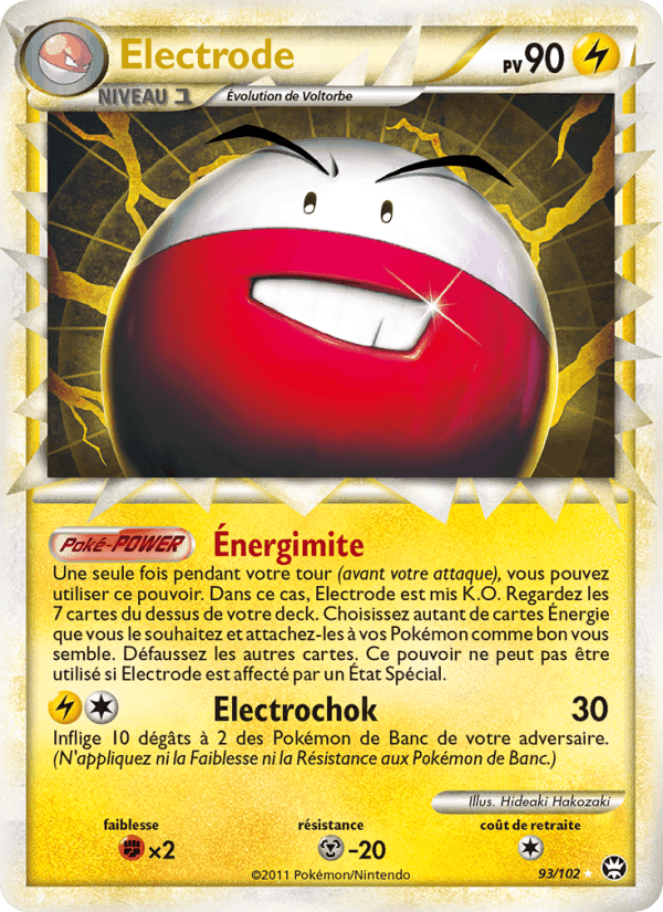 Électrode, carta 93 di Triomphant