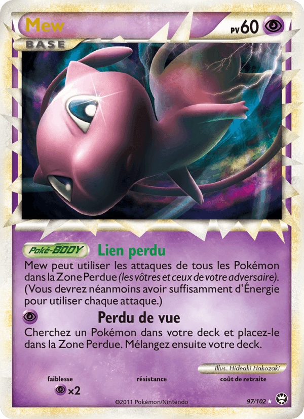 Mew, card 97 from Triomphant